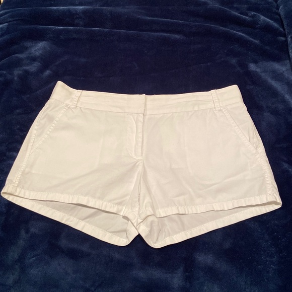 J. Crew White Shorts